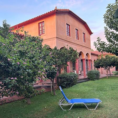 Villa Daphnis & Chloe Pyrgi Thermis Ngoại thất bức ảnh
