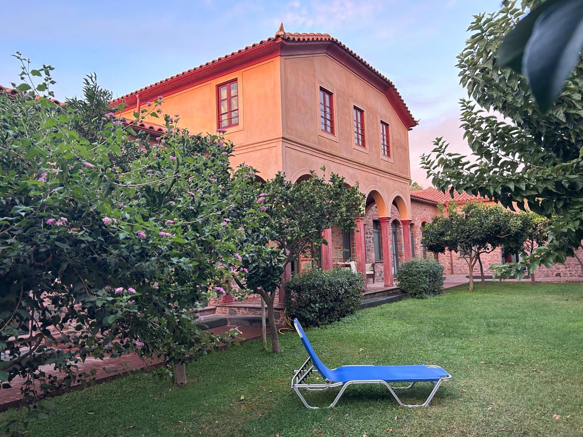 Villa Daphnis & Chloe Pyrgi Thermis Ngoại thất bức ảnh