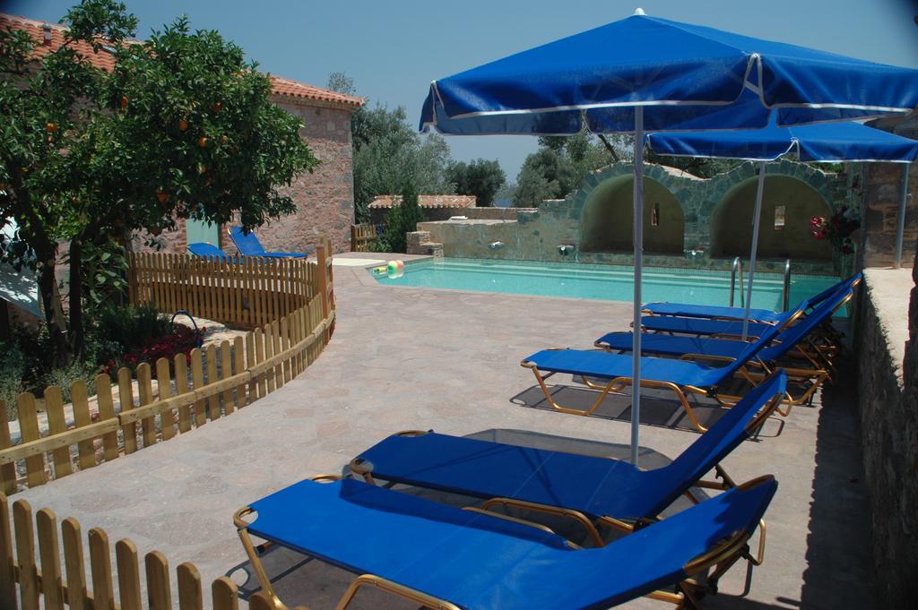 Villa Daphnis & Chloe Pyrgi Thermis Ngoại thất bức ảnh