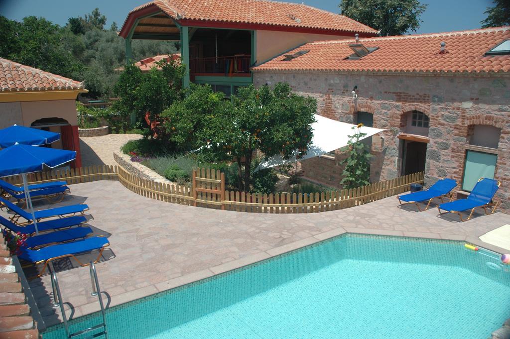 Villa Daphnis & Chloe Pyrgi Thermis Ngoại thất bức ảnh